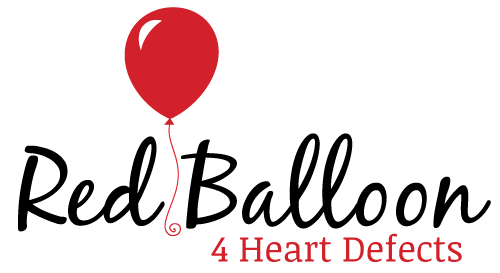 Red Balloon 4 Heart Defects Logo